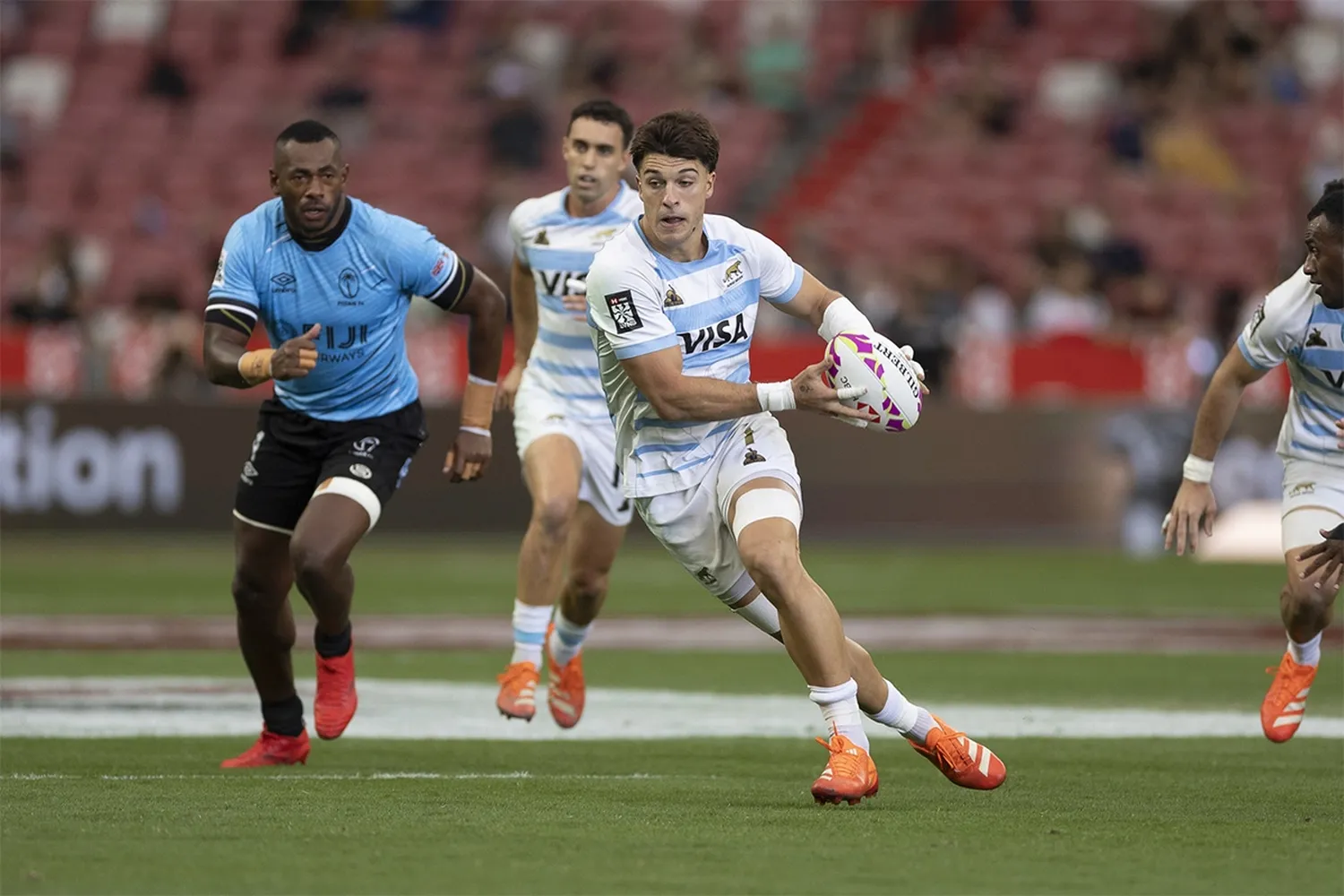 Los Pumas consiguieron la medalla de bronce en el Seven de Singapur