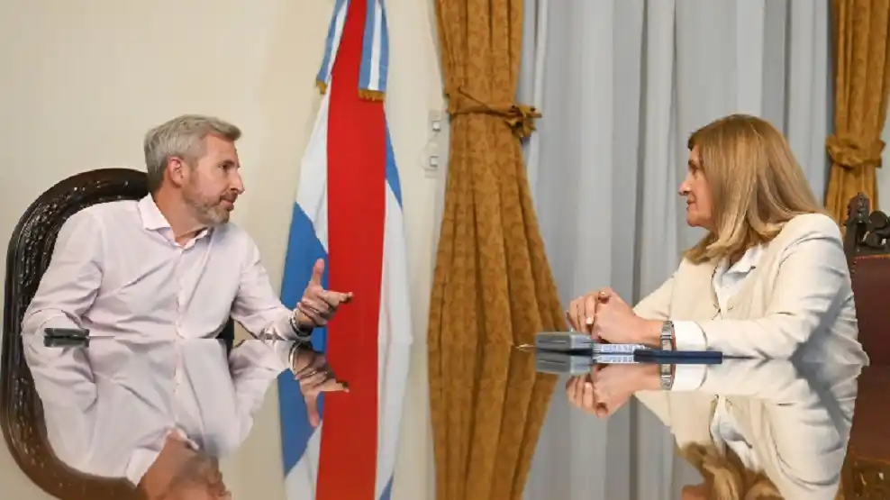 Encuentro de gestión entre la intendenta Rosario Romero y el gobernador Rogelio Frigerio