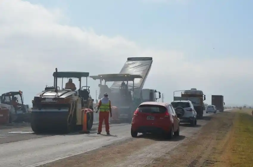 Retomarán la obra en la autopista del tramo Rosario-Roldán