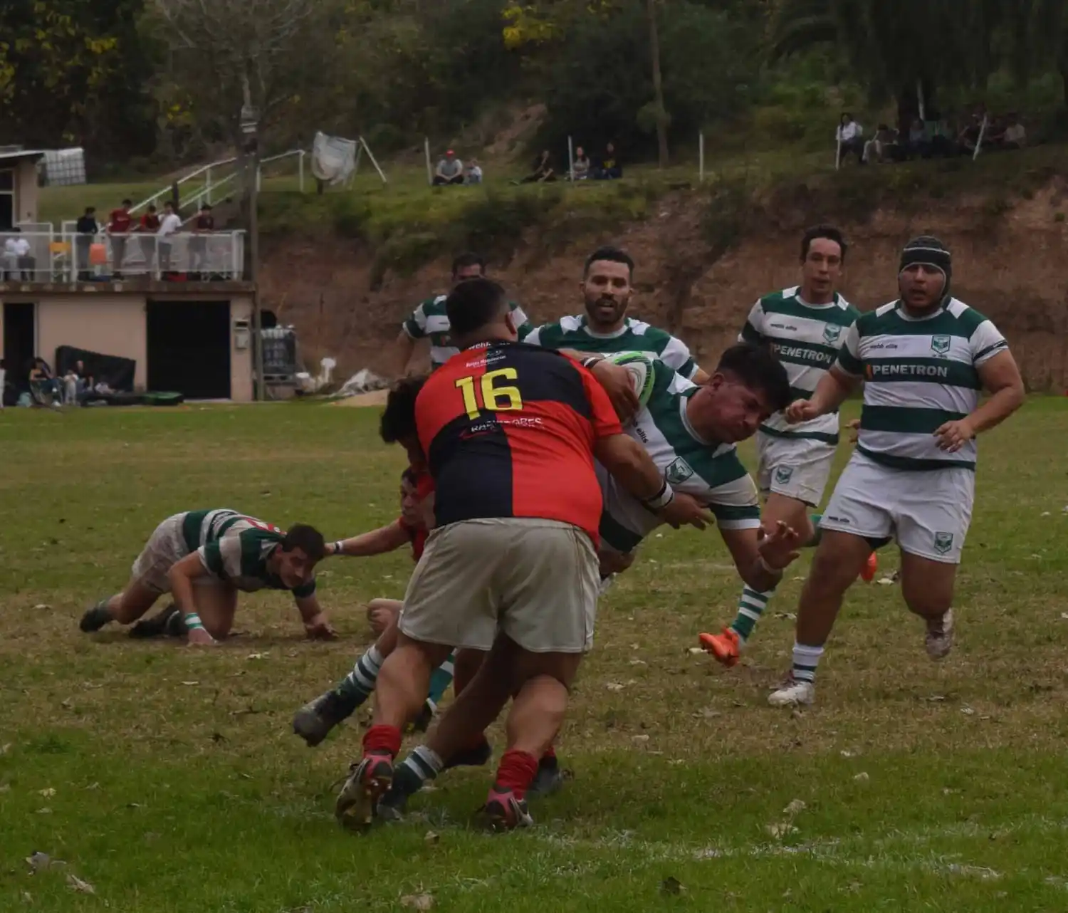 Rugby: No fue una buena tarde para Tiro Federal