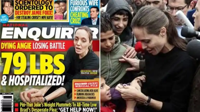 Otra vez preocupa el estado de Angelina Jolie: Pesa 35 kilos