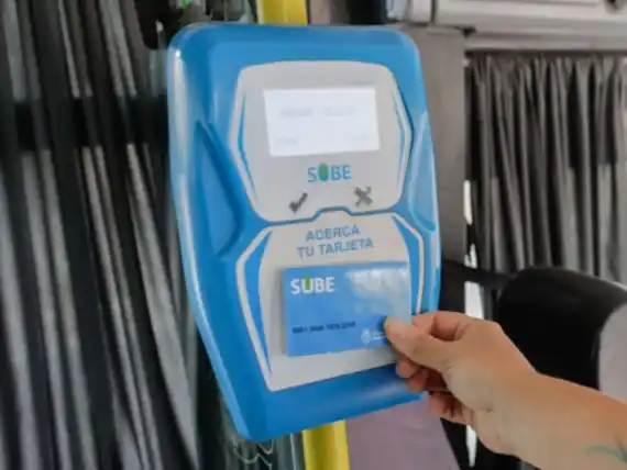 Recuerdan actualizar la tajeta física SUBE para conservar beneficios locales