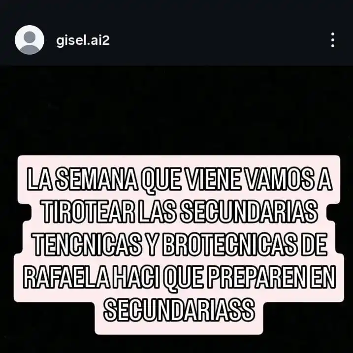 amenaza de tiroteo en la escuela malvinas