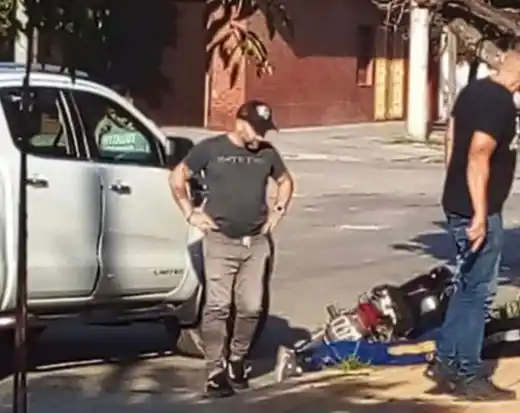 Otra vez: El Intendente de Lanús Diego Kravetz volvió a detener a un motochorro