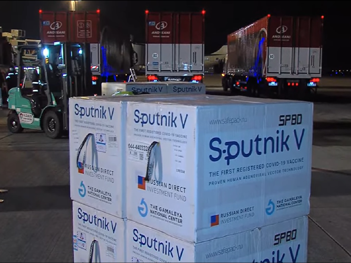 Llegan mañana más de 1,1 millones de vacunas Sputnik V