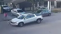 Necochea: atropelló a un bebé y le fracturó la cabeza