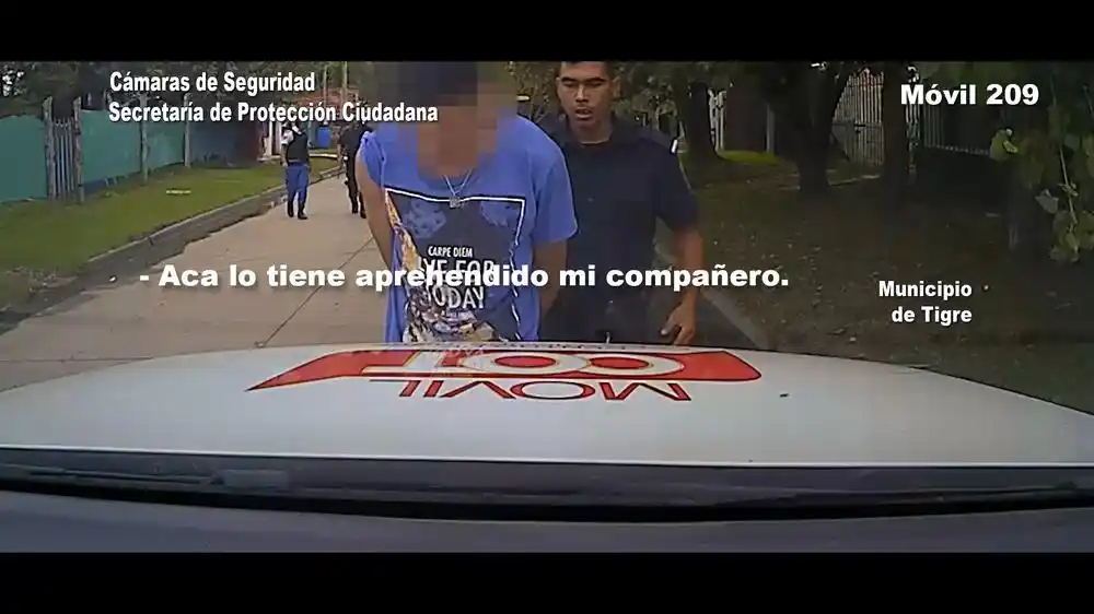 Video: Tras intensa persecución en Tigre, cayó "El Peca", un peligroso ladrón buscado en zona norte