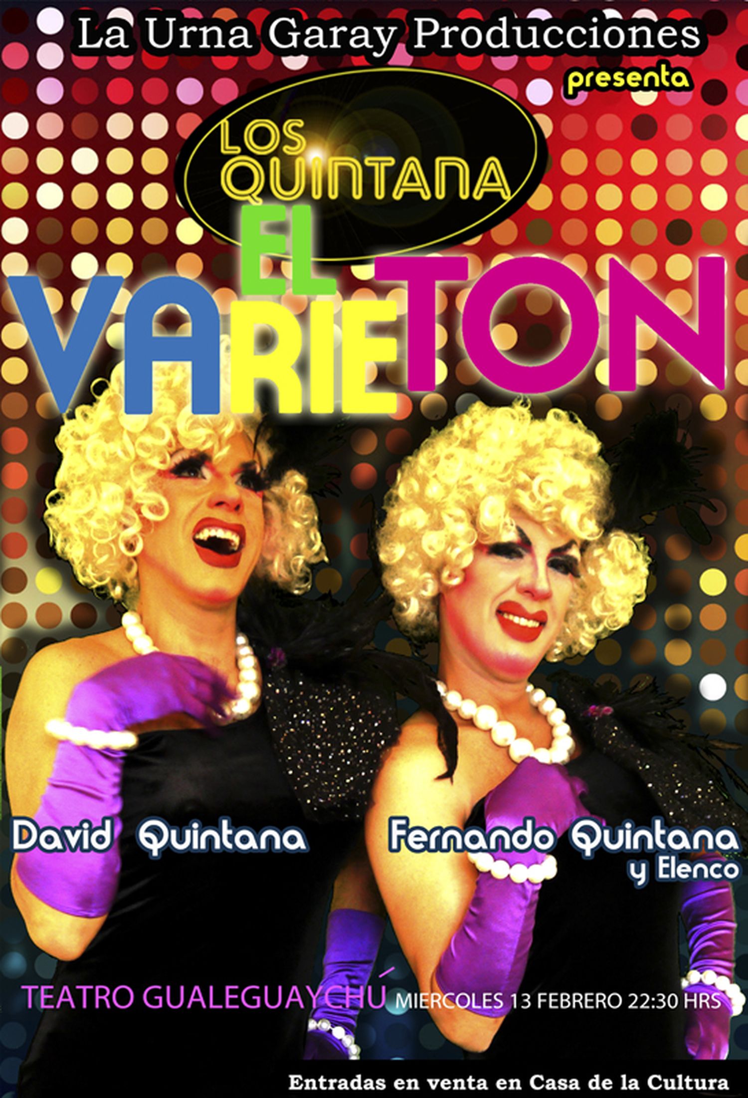 “El Varietón”, una obra para reírse en el Teatro Gualeguaychú