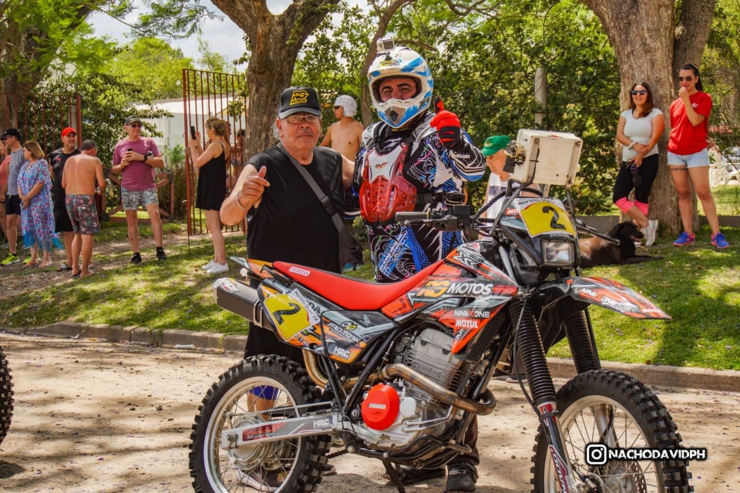 Ernesto y Javier Bettarel en el Rally de Regularidad