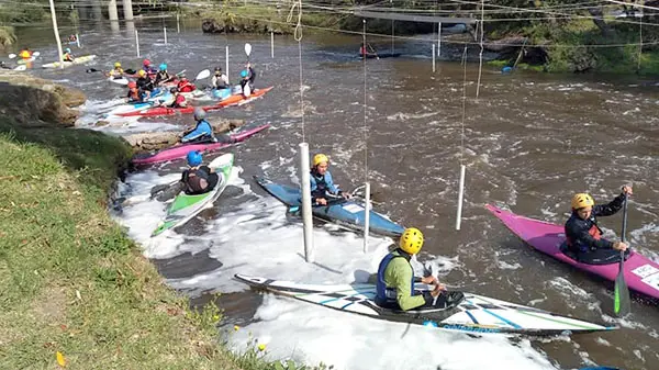 Este fin de semana se realiza la Copa Argentina de canoa slalom