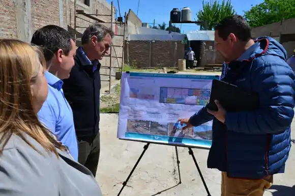 La Provincia puso en marcha otra vez las obras de un nuevo CDI en Florencio Varela