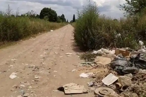 Se labraron actas por arrojo de residuos en lugares inadecuados