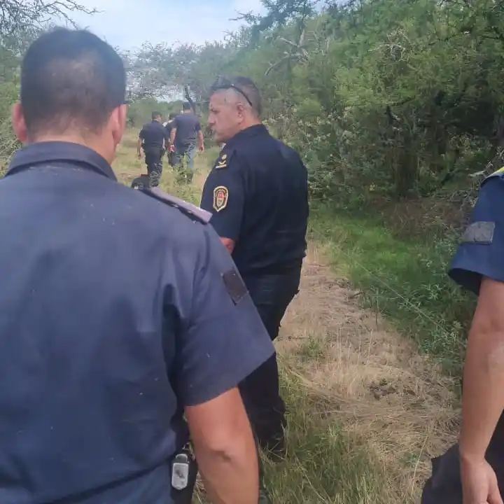 Hallaron sin vida a un hombre que era intensamente buscado en zona rural de Lucas Sud Segunda