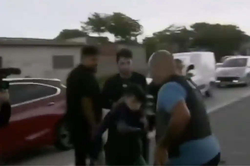 Captura de pantalla tomada del video