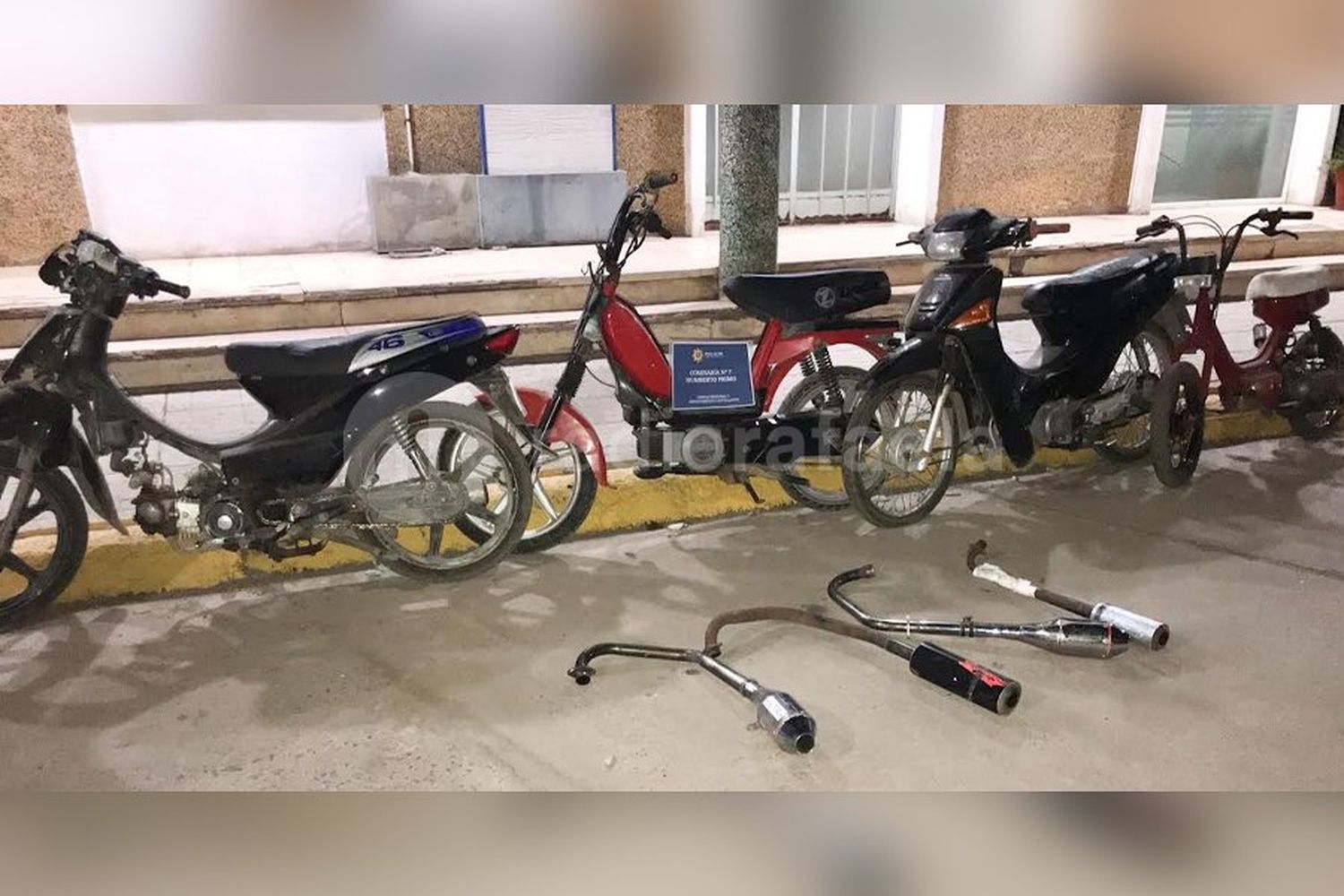 Entraron al galpón comunal para recuperar sus motos secuestradas, pero los vieron y se las volvieron a sacar