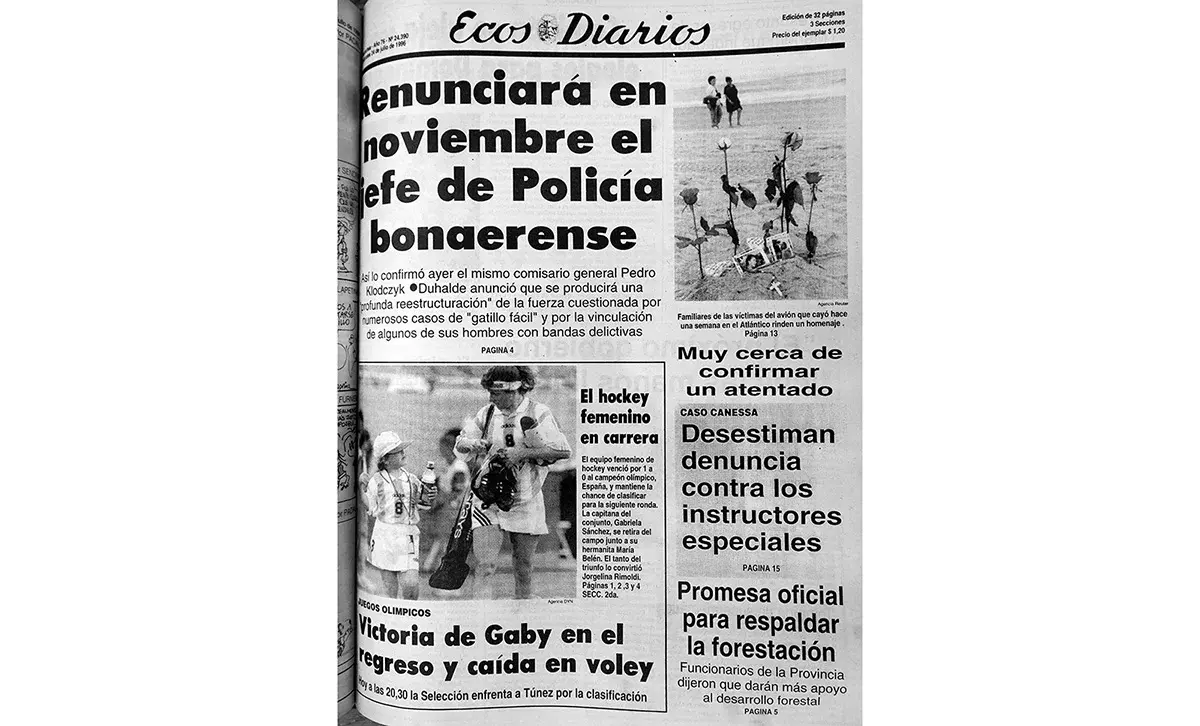 Miércoles 24 de julio de 1996