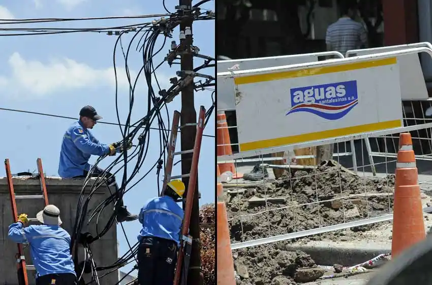 Atención: cortes de agua y luz en Rosario
