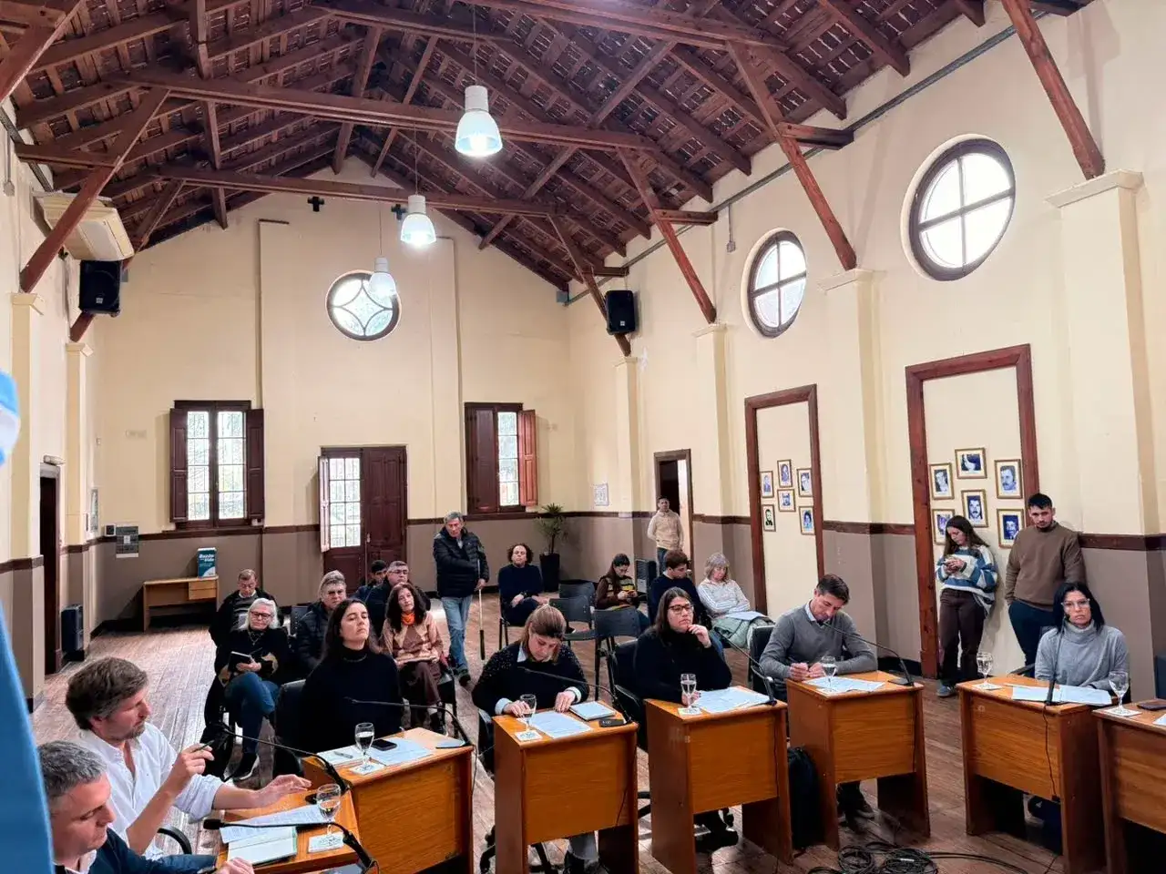 Sesión legislativa del 21 de julio en Venado Tuerto. Foto: Gentileza