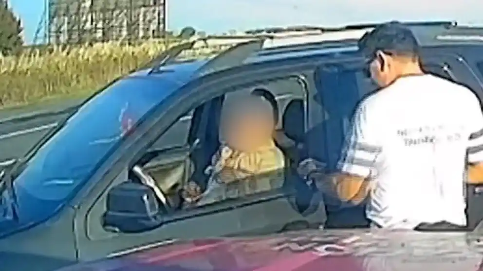 Un episodio de alto riesgo vial se registró en la Ruta Provincial 74.