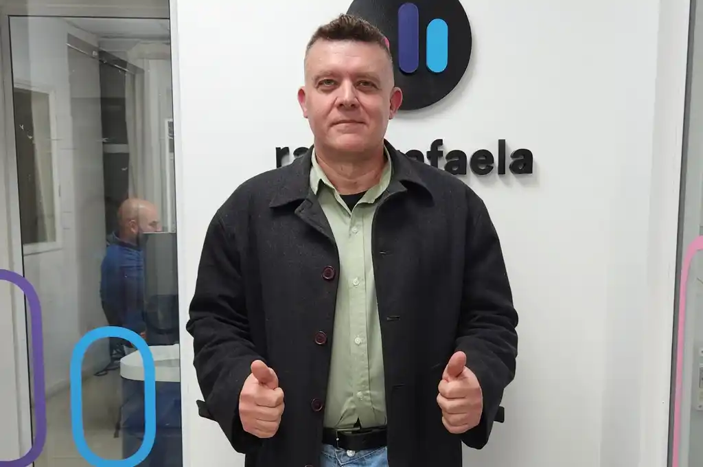 Fabricio Dellasanta - Candidato a concejal | Crédito: RADIO RAFAELA - 2