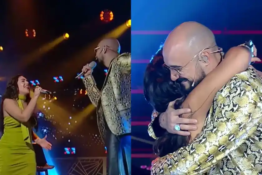 Abel Pintos y Ángela Leiva deslumbraron al país cantando juntos por primera vez