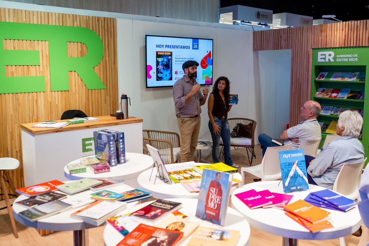 Entre Ríos dejó su huella con éxito en la 49 edición de la Feria del Libro de Buenos Aires