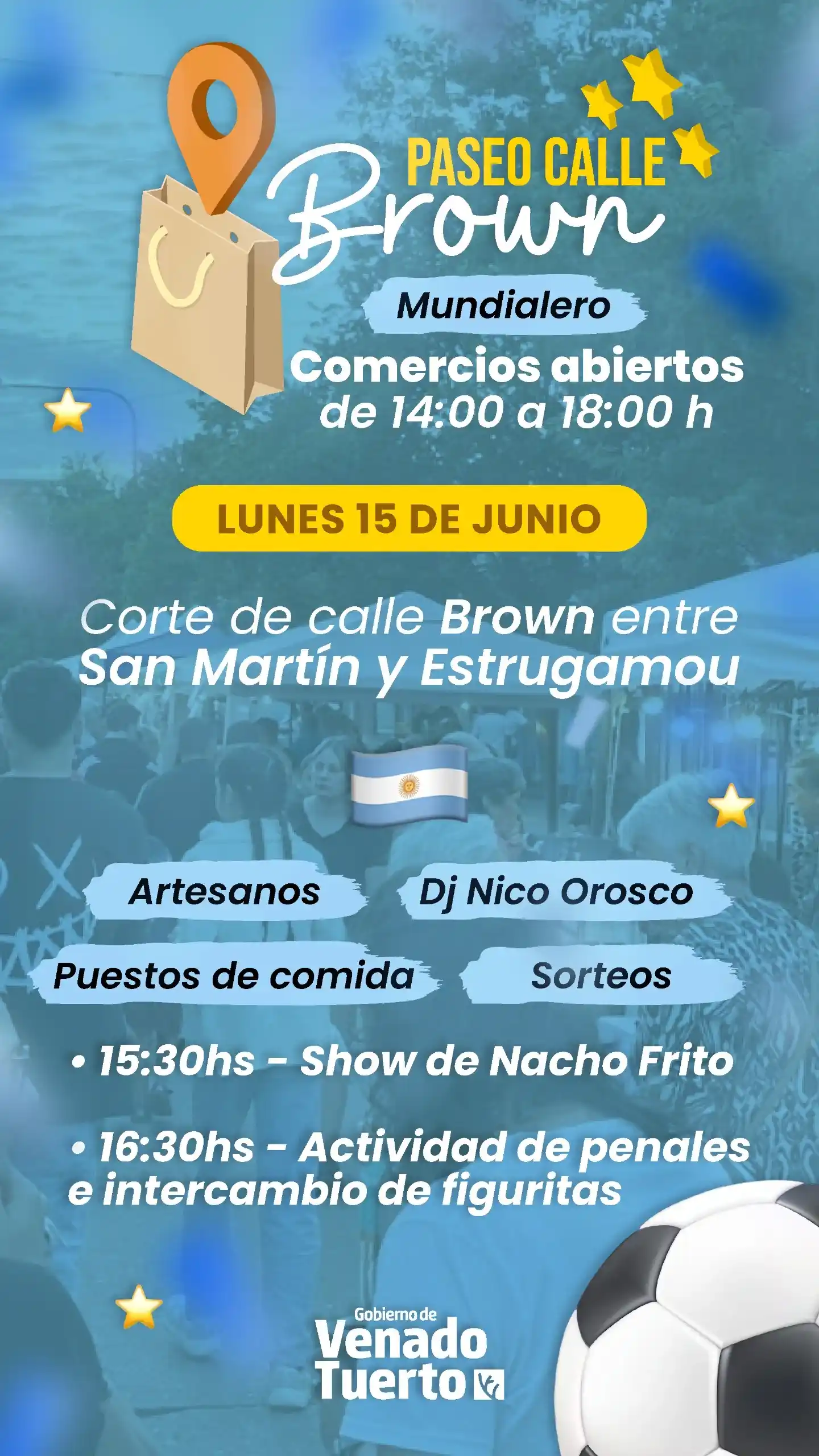 Paseo calle Brown