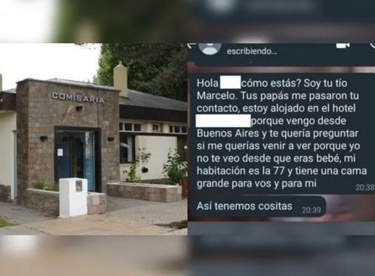 Se hizo pasar por su tío y citó a una nena de 12 años en un hotel: "Mi habitación es la 77″