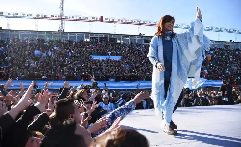 CFK: «Evita votaría a Cristina y Perón a Taiana»