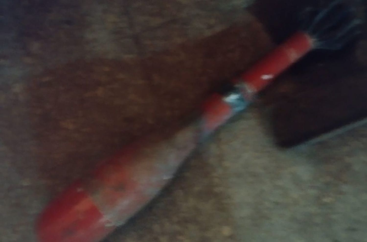Encontró en la casa de su abuelo un proyectil calibre 40