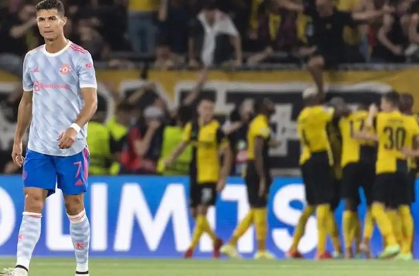 Sorpresa en la Champions: el Manchester de Cristiano tropezó ante un equipo humilde