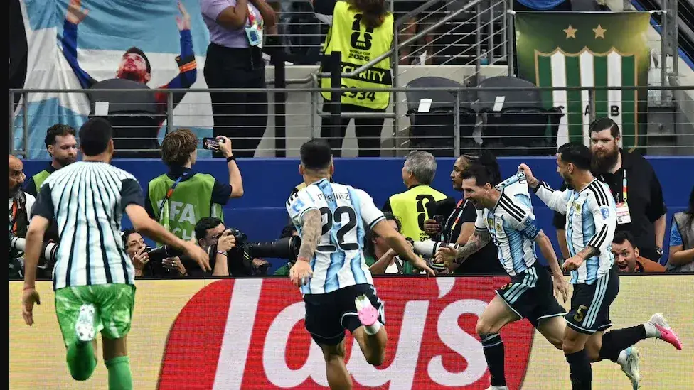 Messi hizo historia y se convirtió en el máximo goleador de los Mundiales