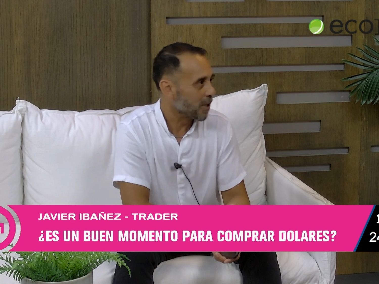 Javier Ibáñez y la actualidad del dólar