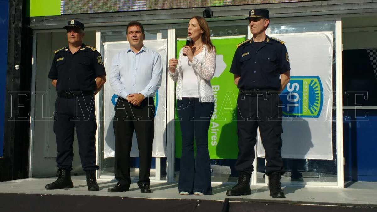 Vidal y Ritondo inauguraron el Operativo Sol con 16 mil efectivos
