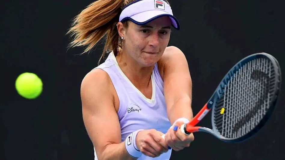Nadia Podoroska cayó ante el juego de alto vuelo de Belinda Bencic