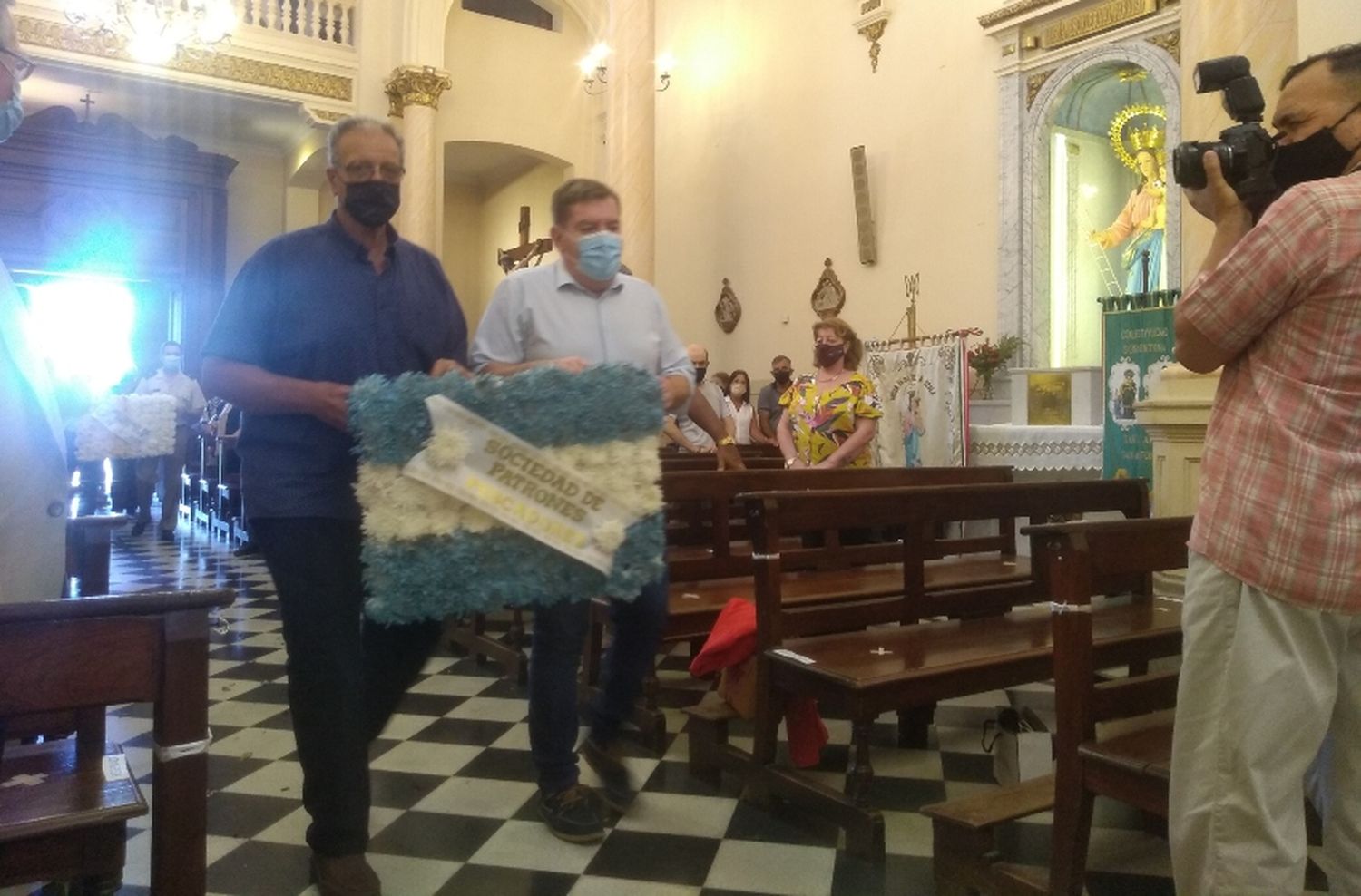 Con la presencia del Intendente, iniciaron las celebraciones a San Salvador