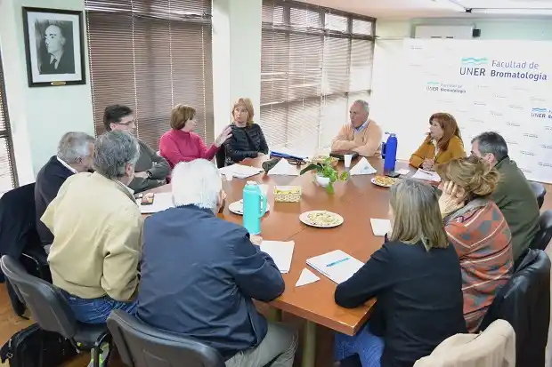 Se reunieron autoridades del CITER en la Facultad de Bromatología 