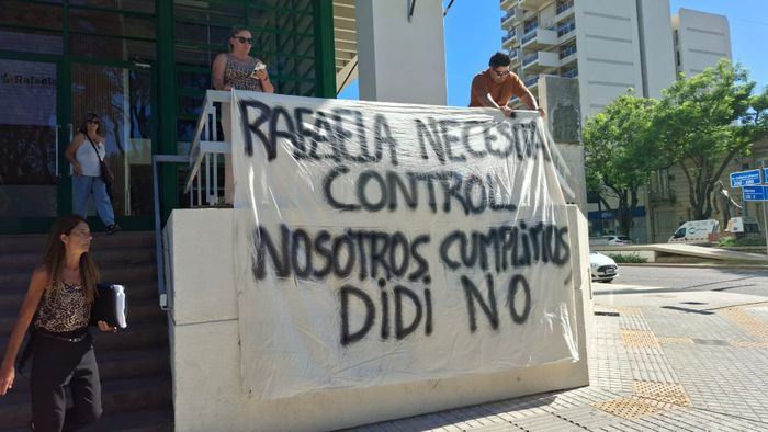 movilizacion de remiseros centro de rafaela - 1