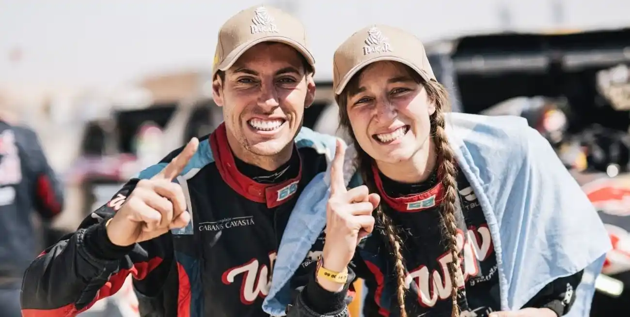 El matrimonio cordobés le dio el 11° titulo a la Argentina. Foto: Rally Dakar