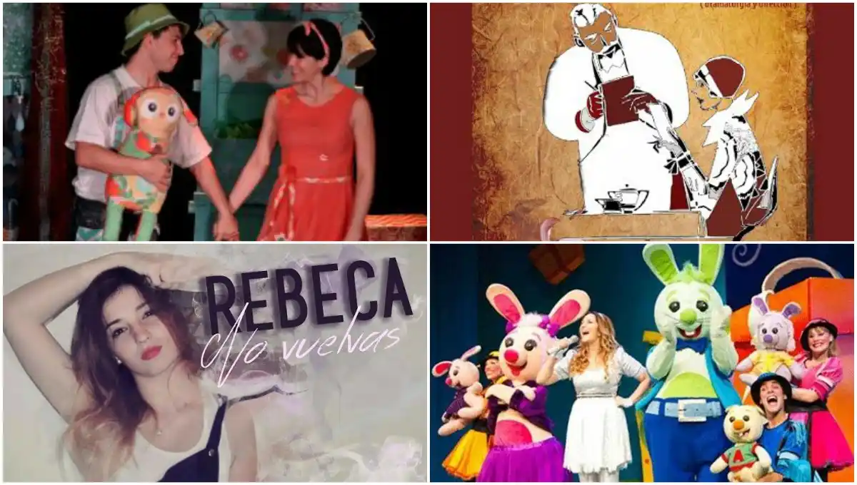 Agenda de espectáculos para este domingo