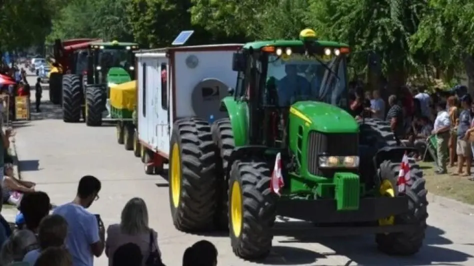 Rodolfo Paleo presenta la 50º Fiesta del Camionero y 37º del Agricultor en Mechongué