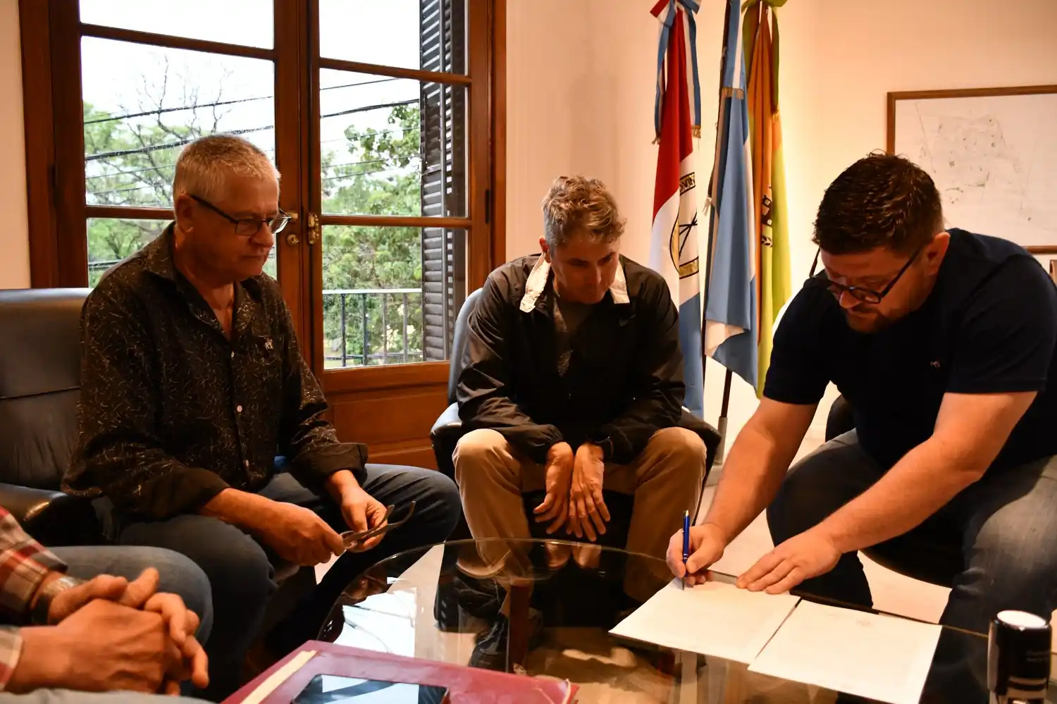 El Municipio de Sunchales renovó por 20 años el comodato de la sede del Destacamento Los Pumas