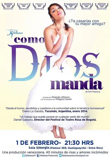Sinergia Teatral presenta “Como Dios manda”