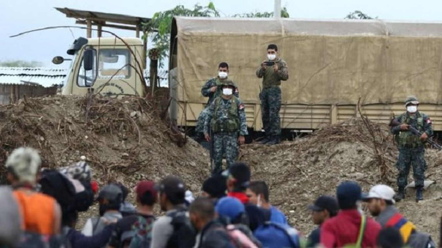 La ONU repudia uso de las fuerzas armadas para repeler migrantes en América Latina