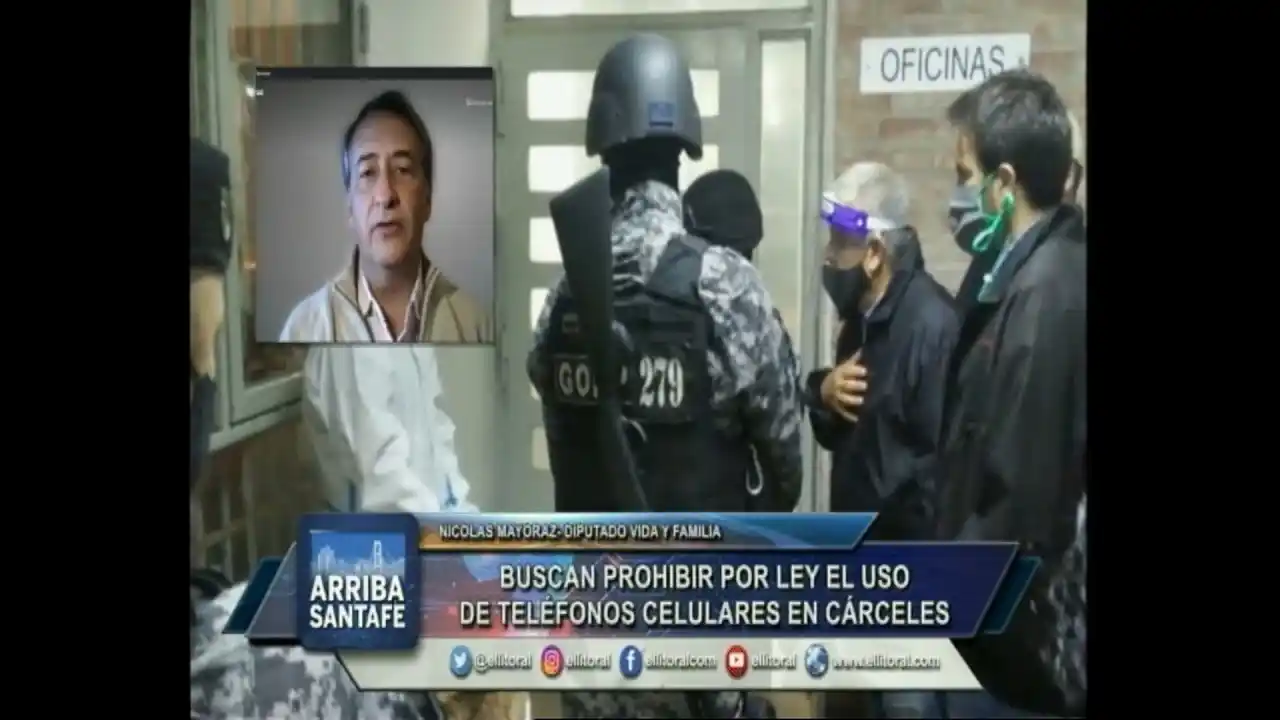 Buscan prohibir por ley el uso de teléfonos celulares en cárceles