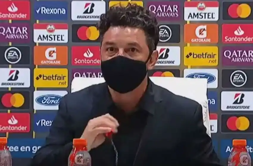 ¿No se dio cuenta o fue adrede?: la particular queja de Marcelo Gallardo en conferencia