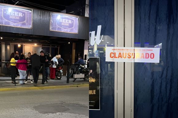 Nocturnidad: clausuraron un bar céntrico