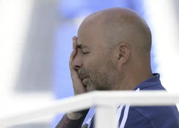 AFA desmanteló el cuerpo técnico de Jorge Sampaoli