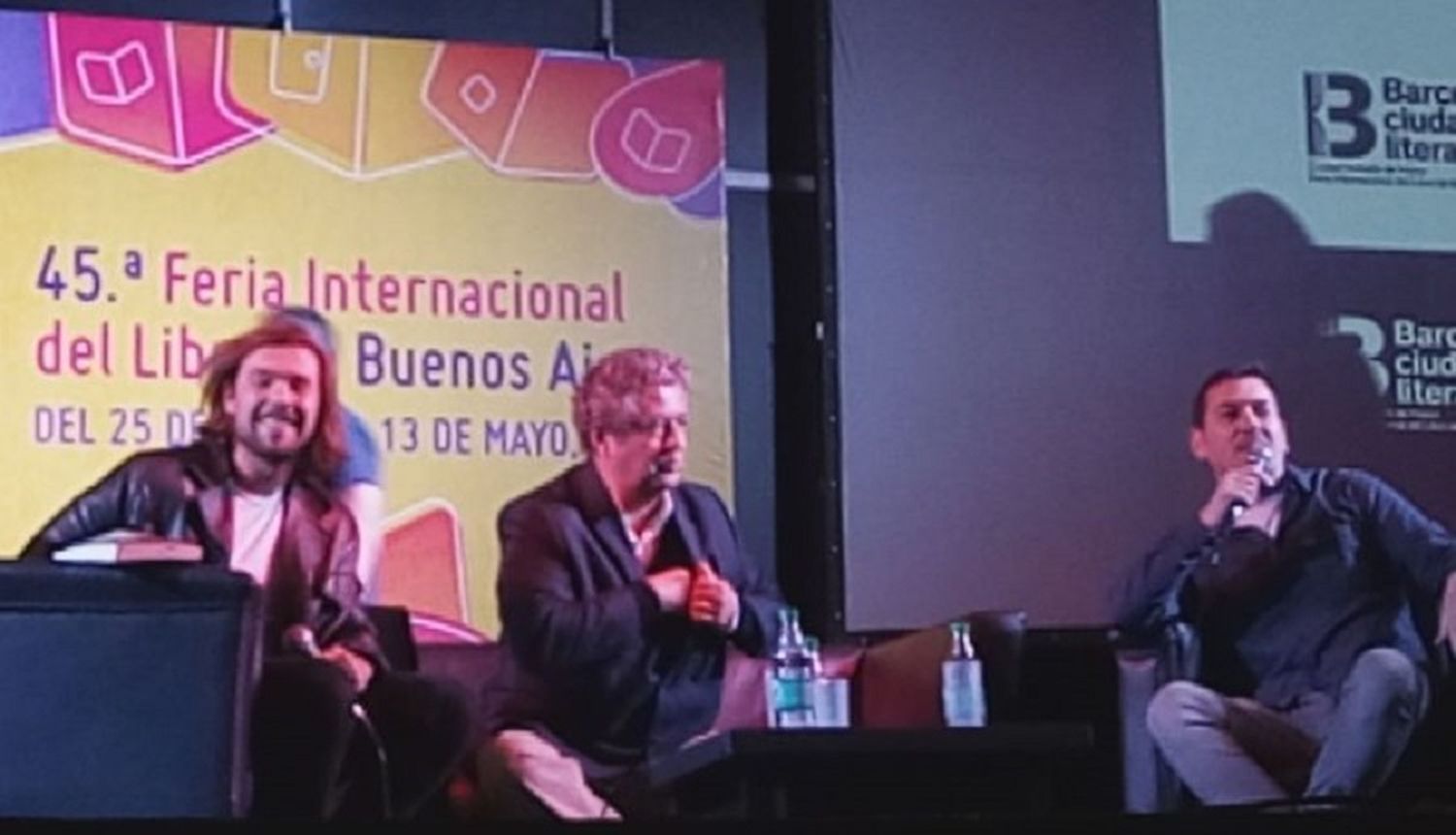 Merlí manía en la Feria del Libro en Buenos Aires