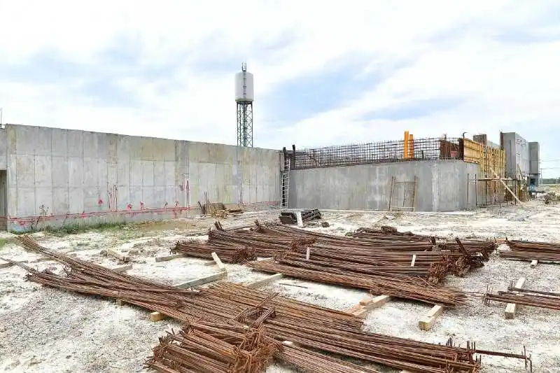 Imponente infraestructura de la nueva planta de agua potable de Clorinda